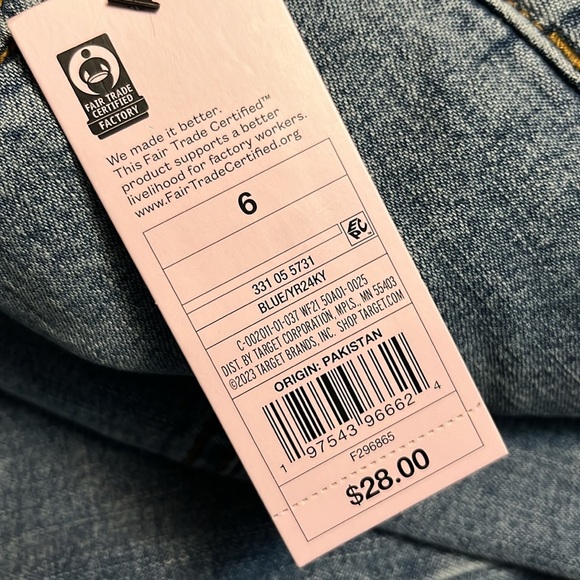 NWT! Wild Fable Mid-Rise Chevron Denim Maxi Skirt - Picture 10 of 10